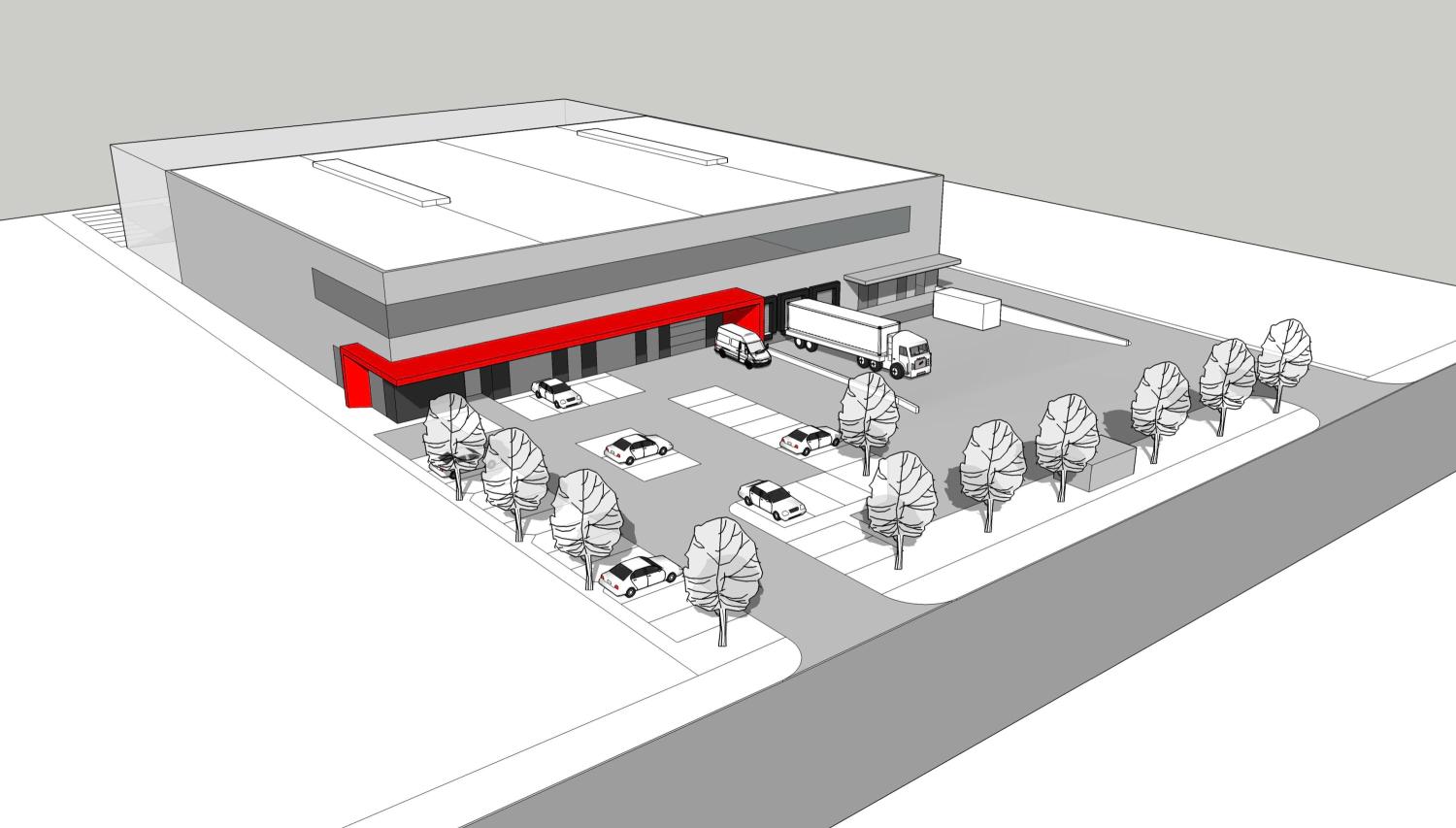 DAL Neubau Service-Zentrum