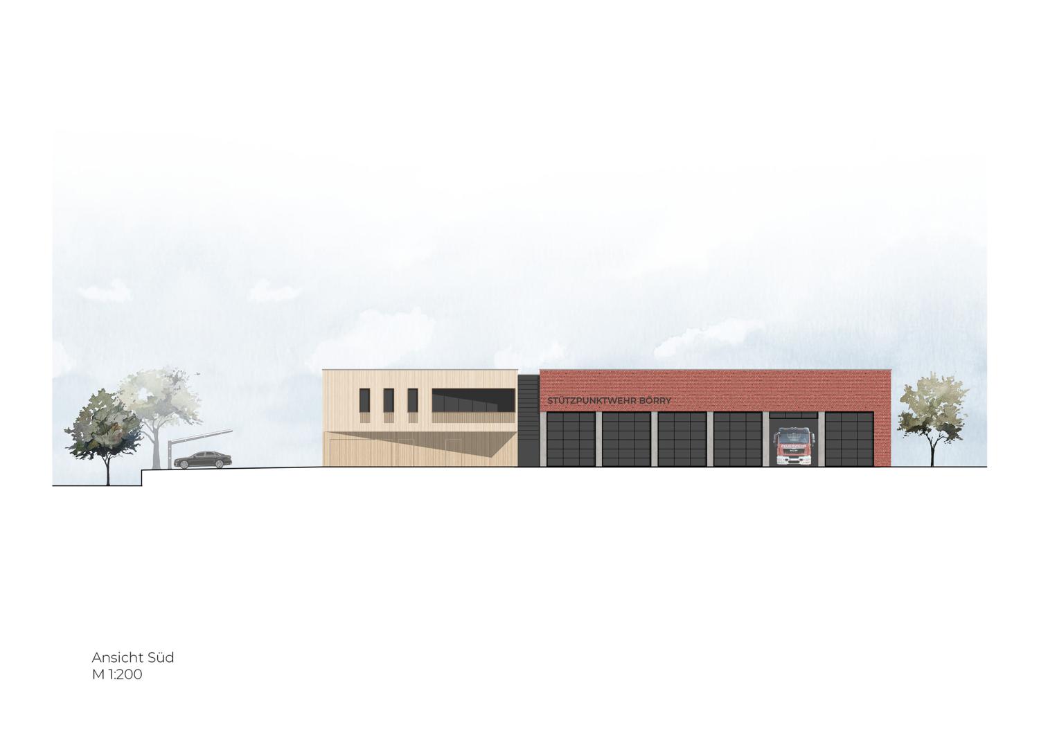 Competition Fire Station Börry