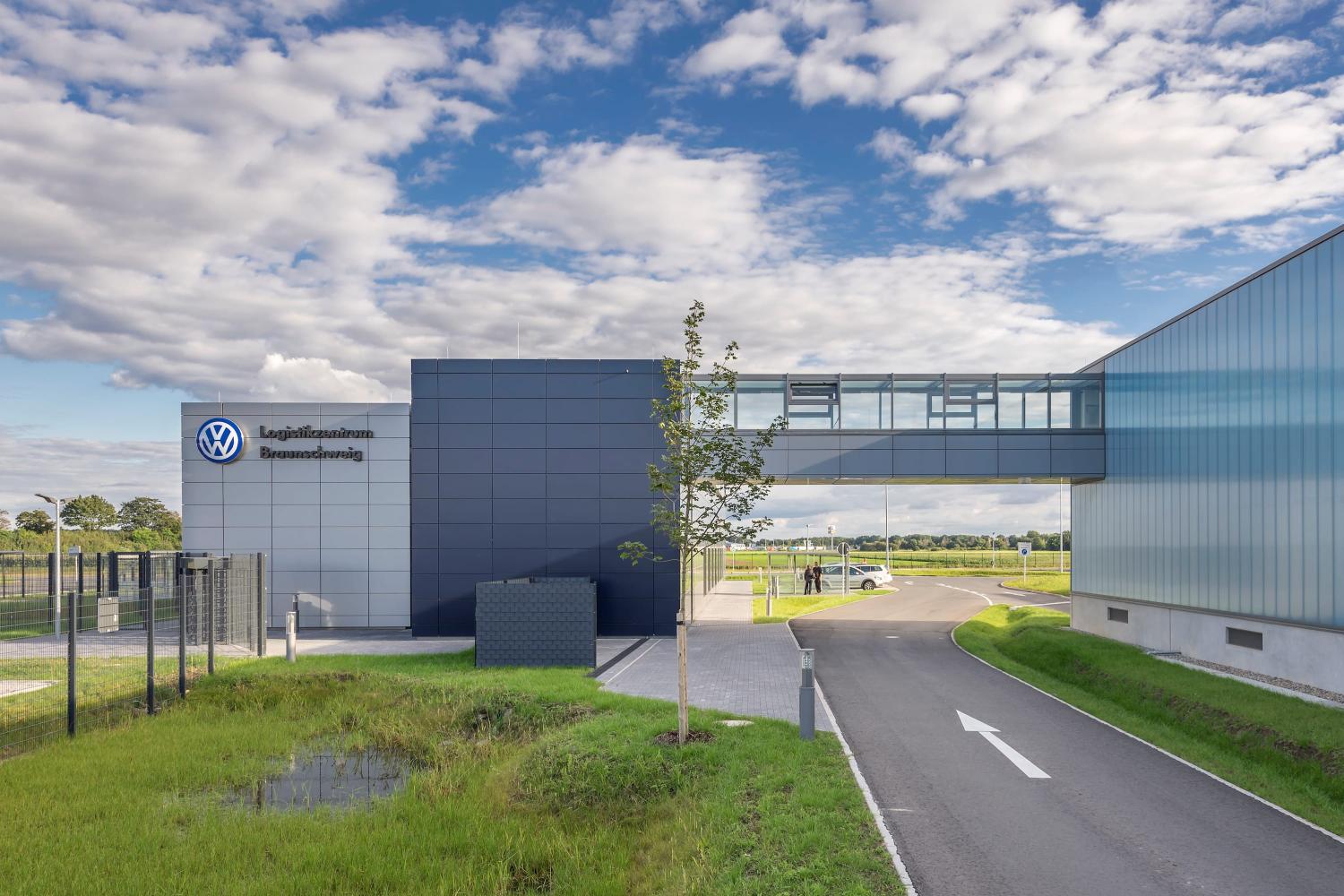 VW Neubau ideales Verpackungszentrum