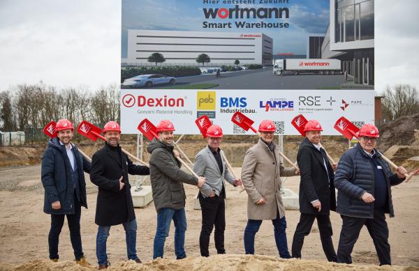 Spatenstich f&uuml;r "Smart Warehouse"