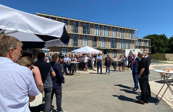 Opening of Administrative Building Landkreis Waldeck Frankenberg in Korbach