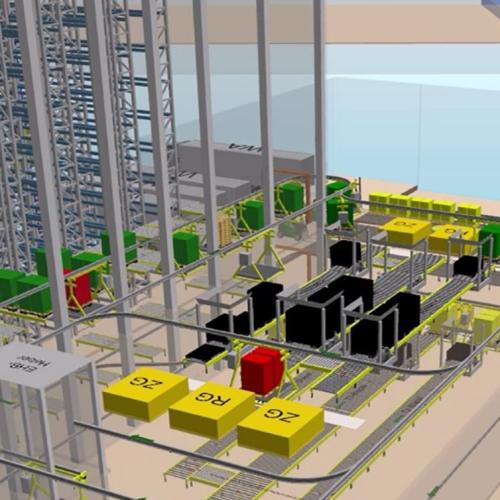 Mayr-Melnhof Simulation Logistikkonzept