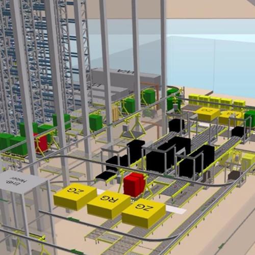 Mayr-Melnhof Simulation logistics concept