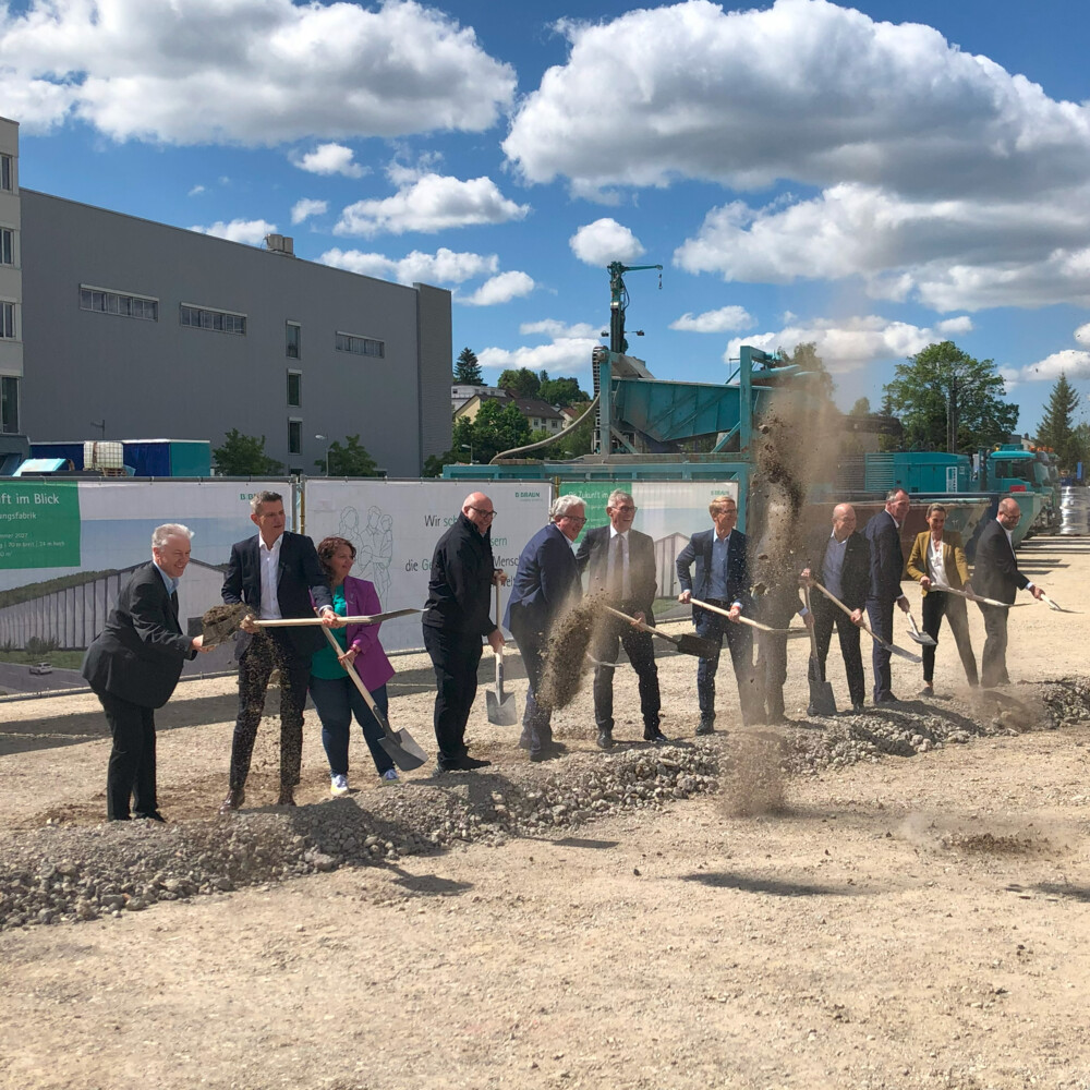 Groundbreaking Ceremony for the New Aesculap Building