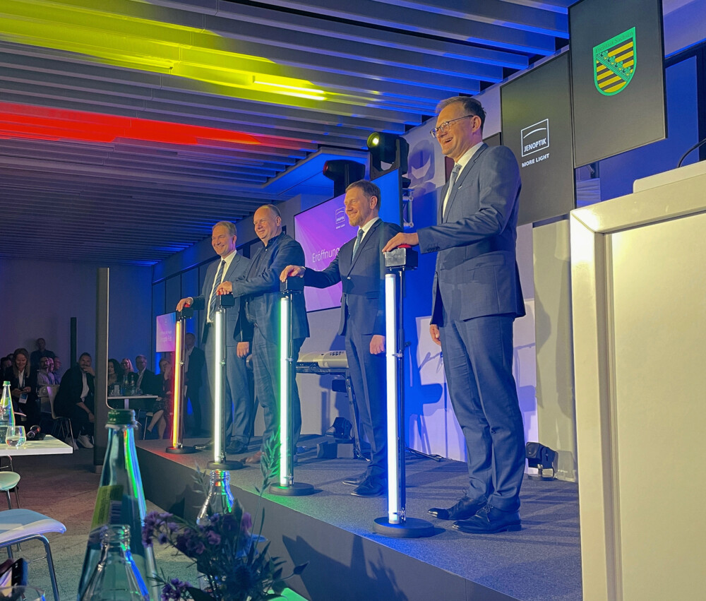 Jenoptik's new building officially opened