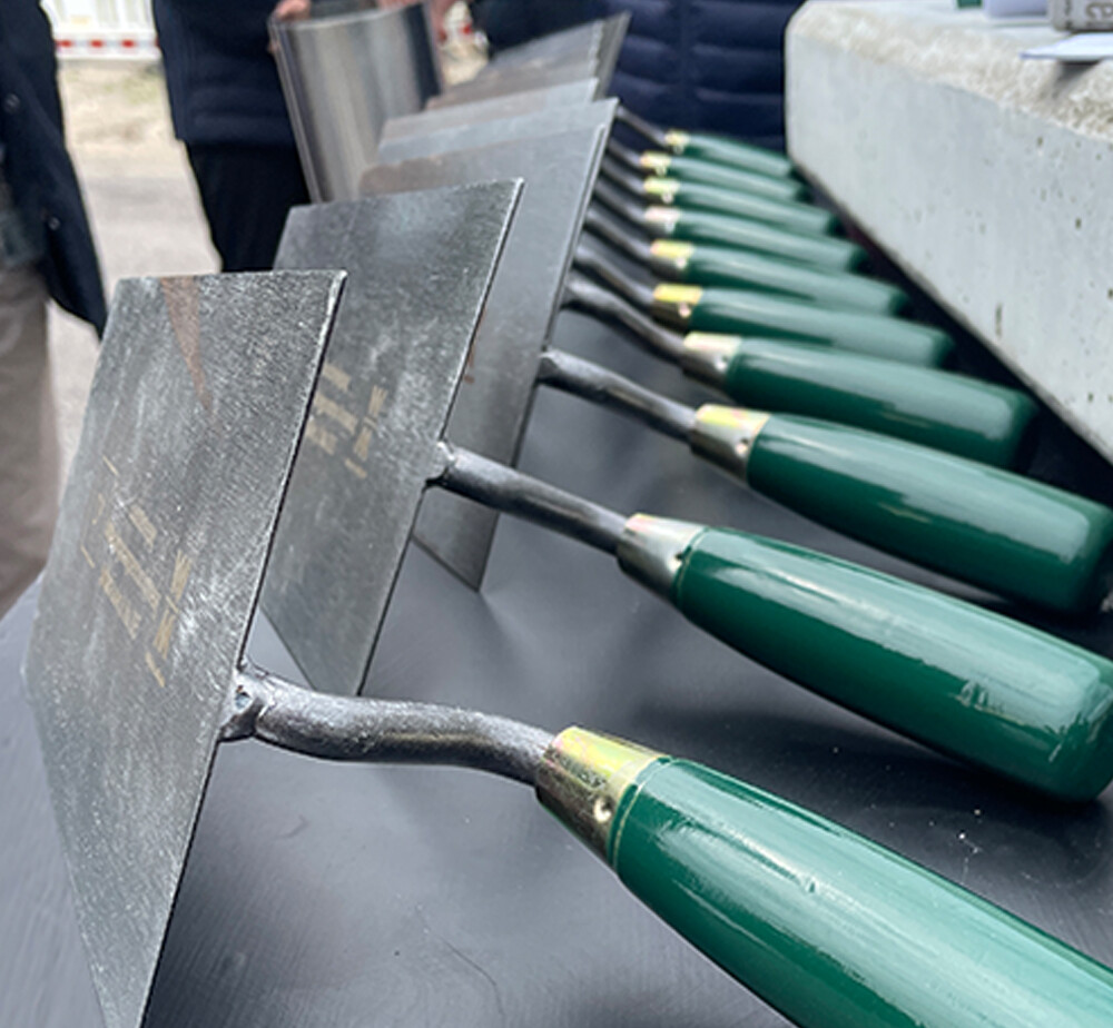 Grundsteinlegung bei Rommelag
