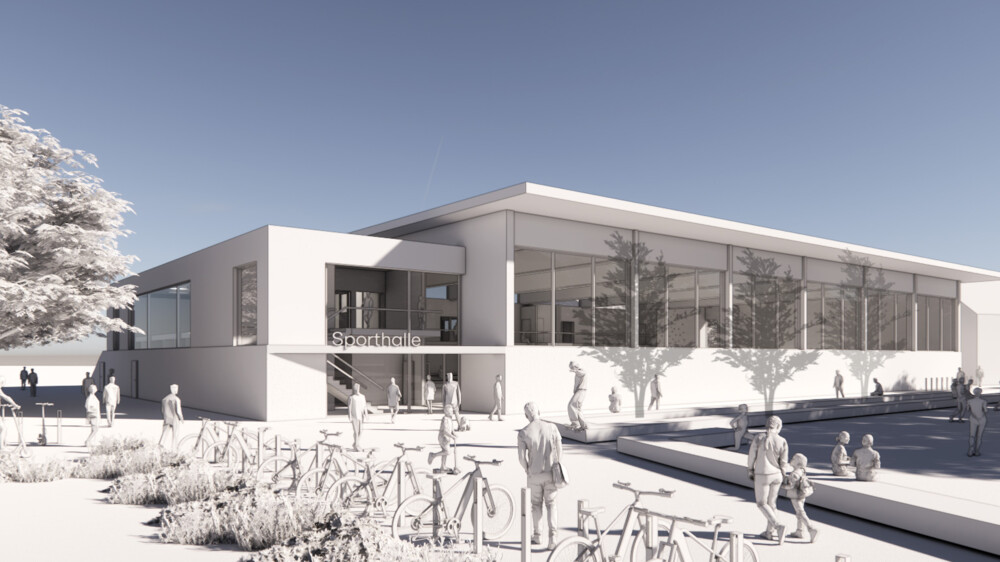 VgV Procedure won for the Herderschule Sports Hall