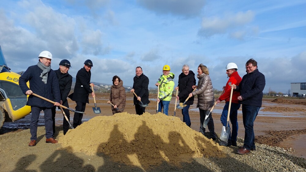 Ground-Breaking Ceremony Scheuch Baumaschinen